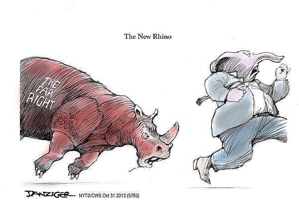 New Rhino - Danziger Cartoons