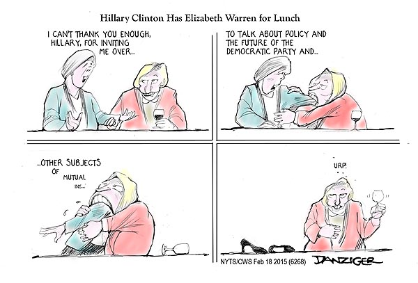 Hillary and Elizabeth