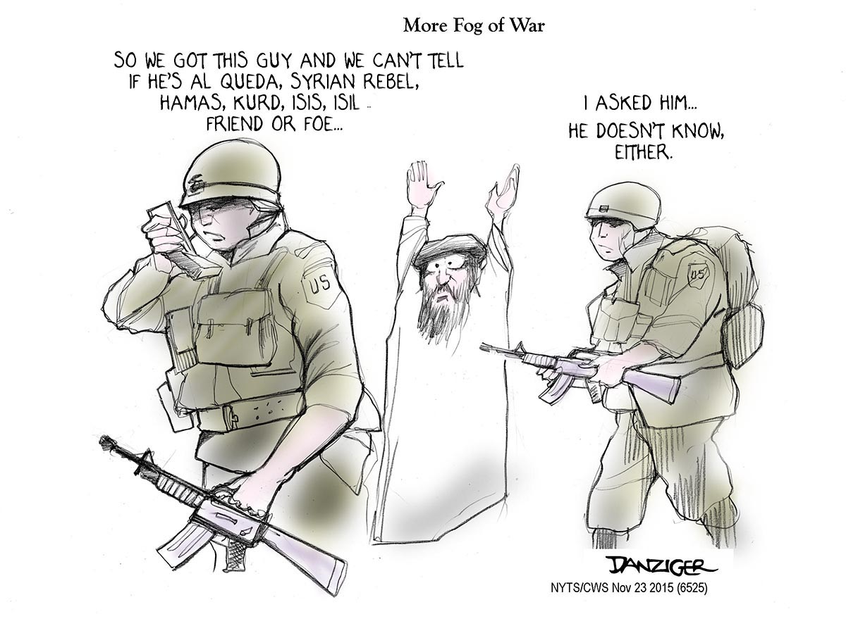 Isis, Isil, US troops, Syrian Rebels, Al Queda, political cartoono