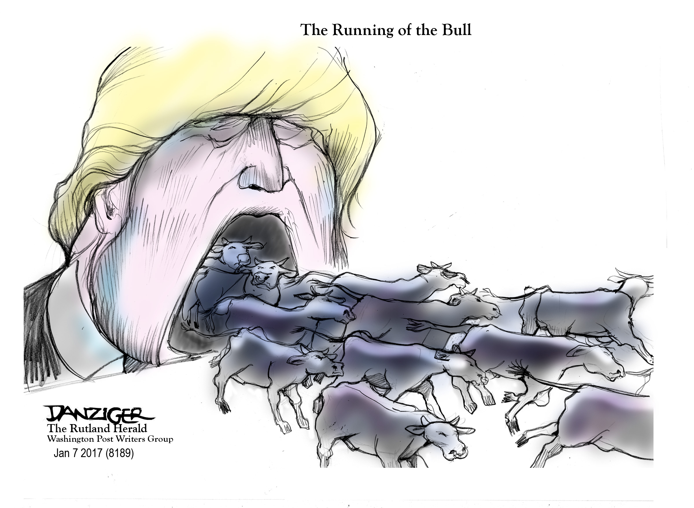 The Runnign of the Bull